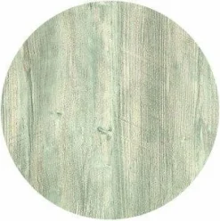 Werzalit Tischplatte ø 80 cm, Ponderosa weiß PG II