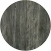 Werzalit Tischplatte ø 70 cm Ponderosa grau PG I