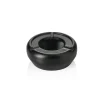 Windaschenbecher, Ø 9,5 cm, schwarz pulverbeschichtet, Edelstahl