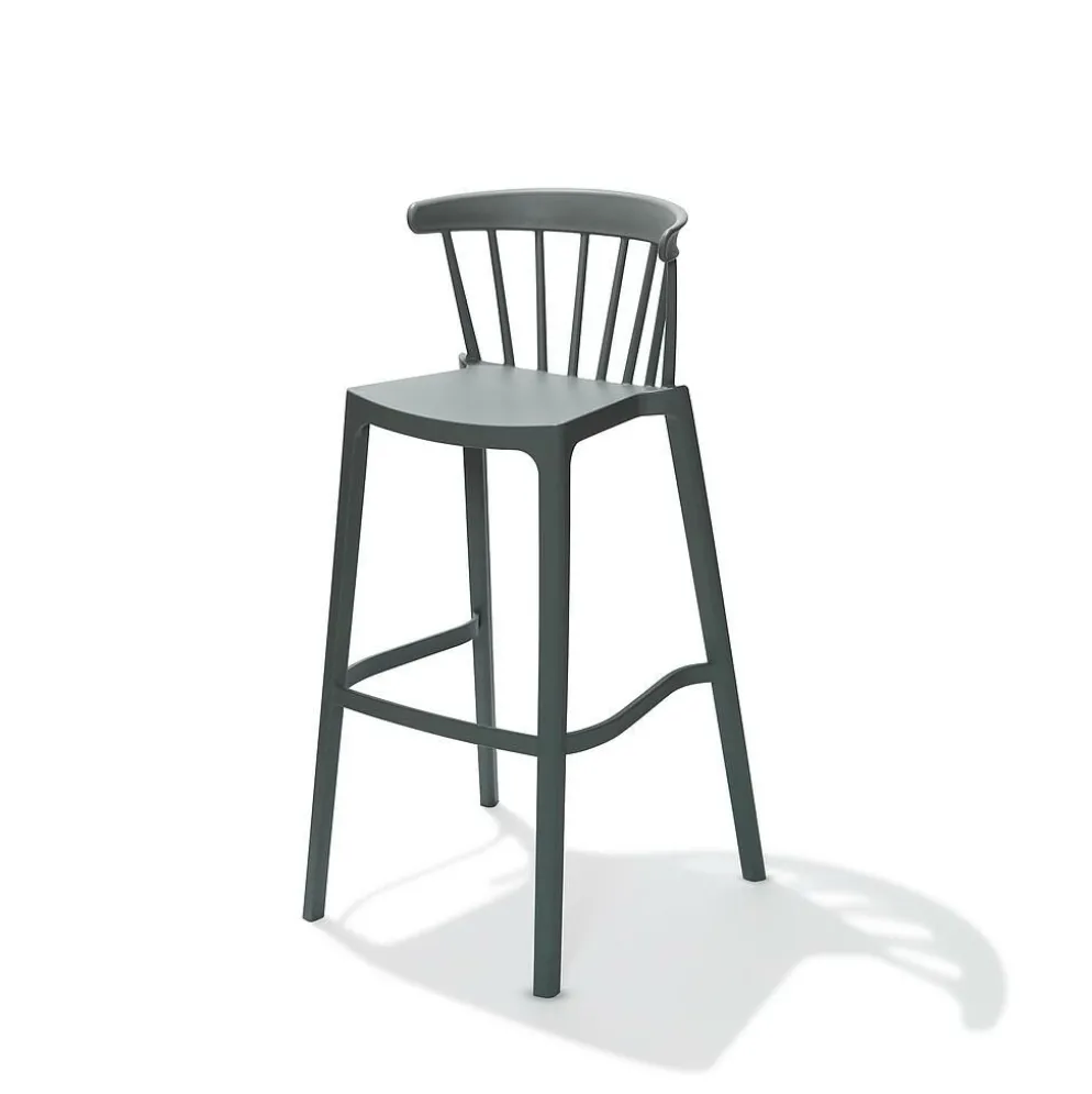 Windson Barhocker grün, Polypropylen, 56x55x103cm
