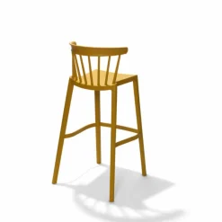 Windson Barhocker oker gelb, Polypropylen, 56x55x103cm