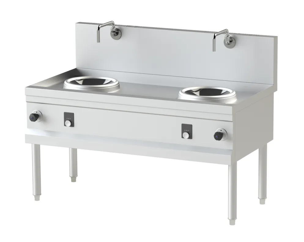 Wokherd 2 Brenner Wand-Modell 2x 5kW, 400V