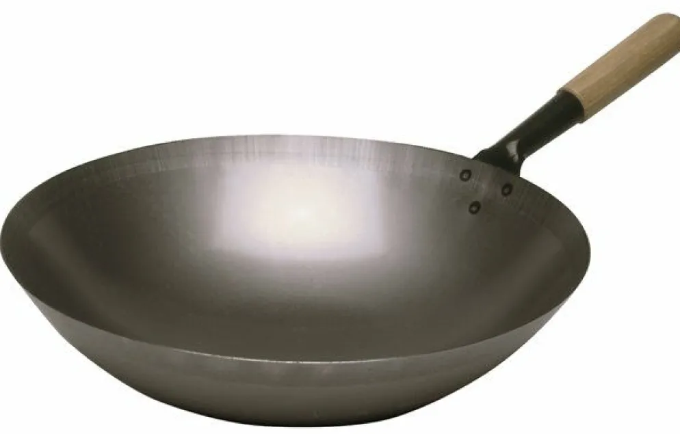 Wokpfanne Stahl, 360mm