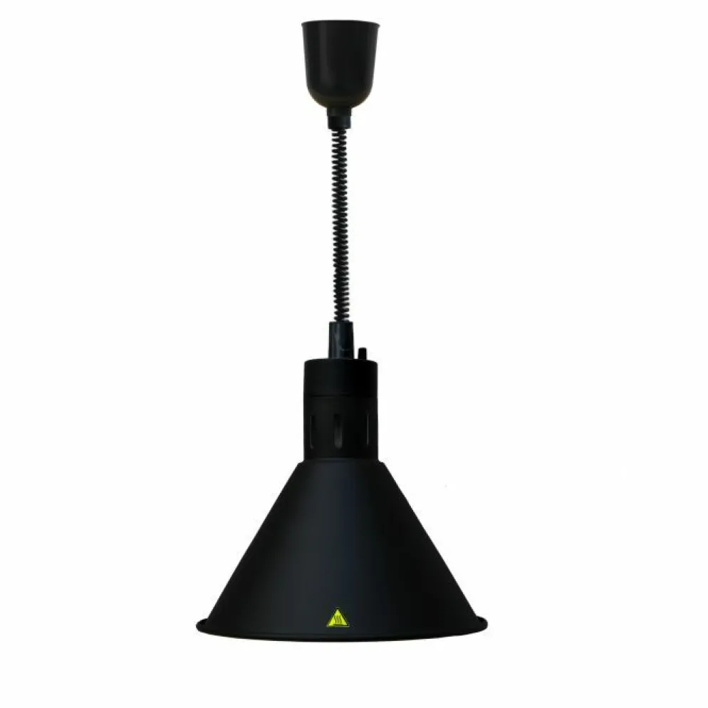 Wärmelampe Chefs Heat-02 Schwarz, Höhe 600mm
