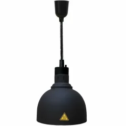 Wärmelampe Chefs Heat-04 Schwarz, Höhe 770mm