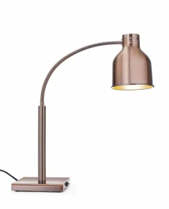 Wärmelampe kupfer, 250 W, 268x203x660 mm