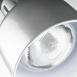 Wärmelampe zur Deckenbefestigung, silber, Ø-173mm
