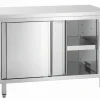 Wärmeschrank mit Schiebetüren und Zwischenboden Breite 1200mm