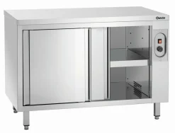 Wärmeschrank mit Schiebetüren und Zwischenboden Breite 1200mm