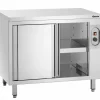 Wärmeschrank mit Schiebetüren und Zwischenboden, Breite 1000mm