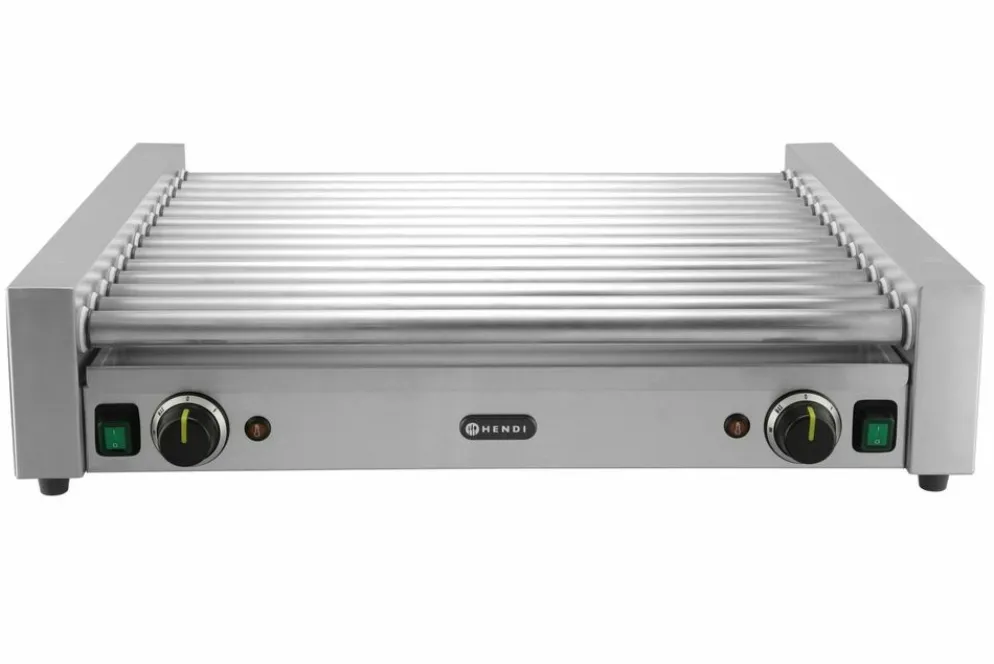 Würstchen-Rollengrill XL, 14 Rollen, 732x590x168 mm
