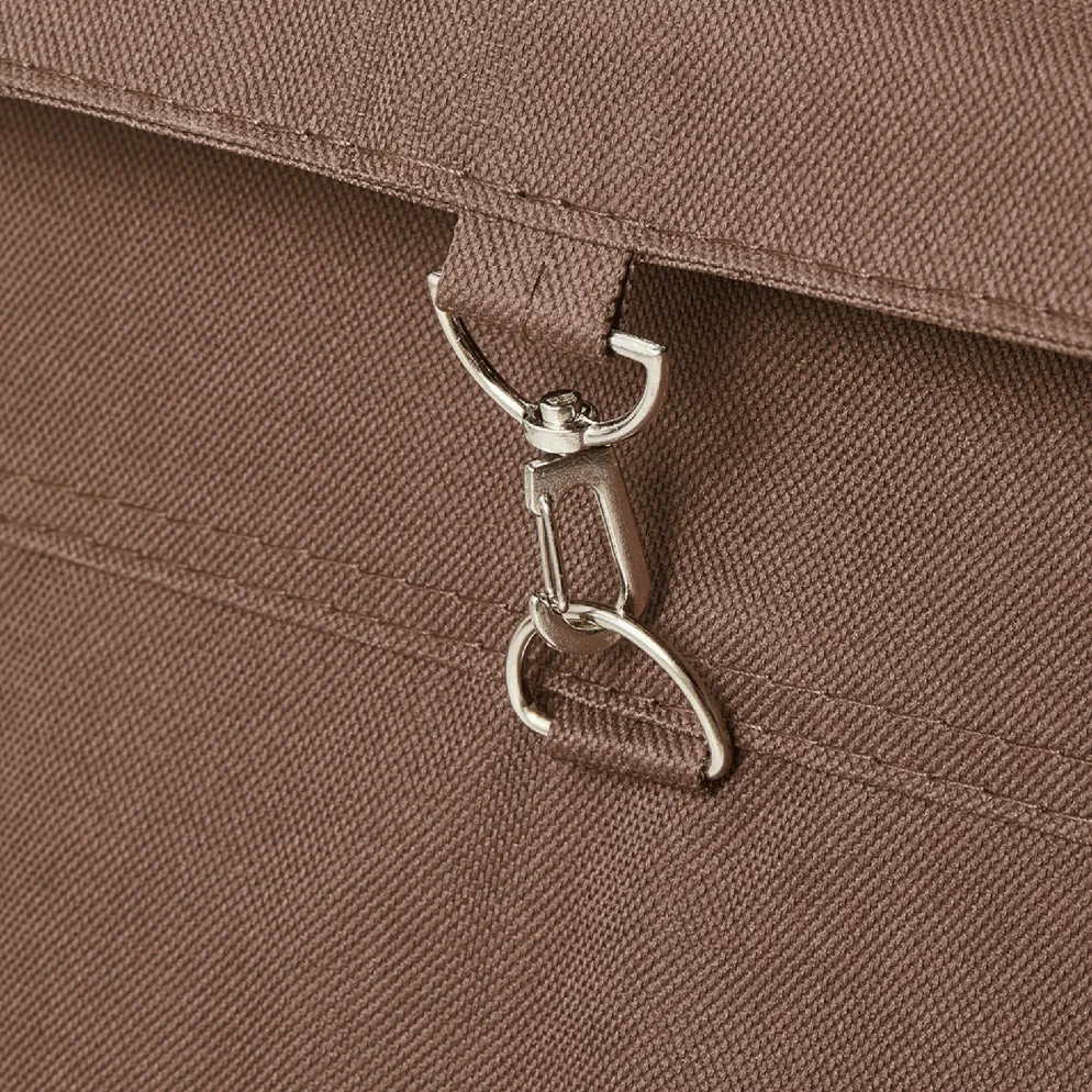 Wäschewagen, 61 x 61 x 98,5cm, Chromnickelstahl/Polyester