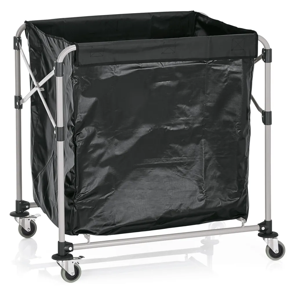 Wäschewagen, 90 x 66 x 86 cm, Eisen, pulverbeschichtet