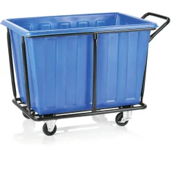 Wäschewagen, 118 x 72 x 82 cm, Stahl/Polyethylen