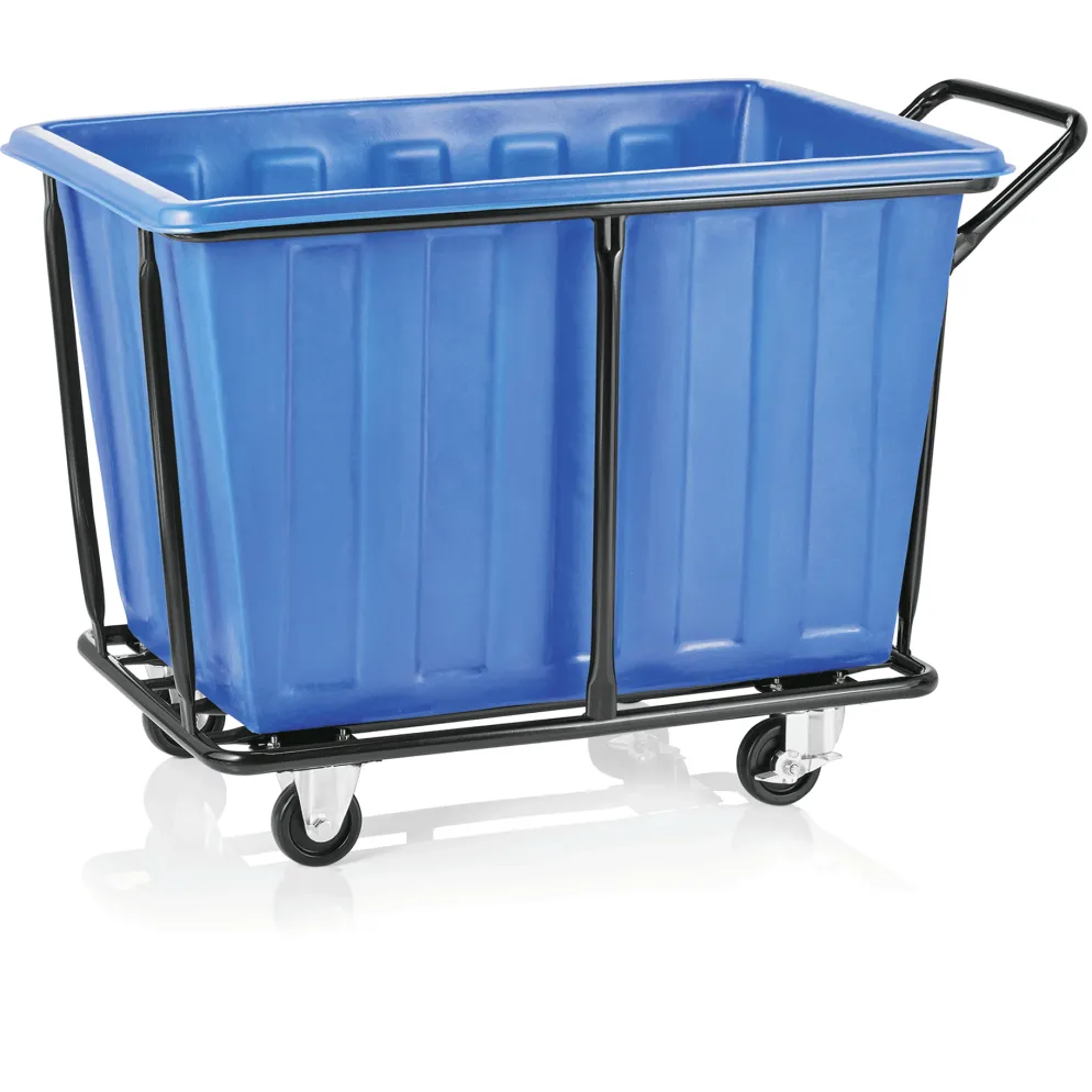 Wäschewagen, 118 x 72 x 82 cm, Stahl/Polyethylen
