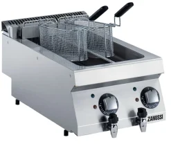 ZANUSSI Elektro-Fritteuse EF7 / 2B5LT, 2x 4-5 L, 9kW