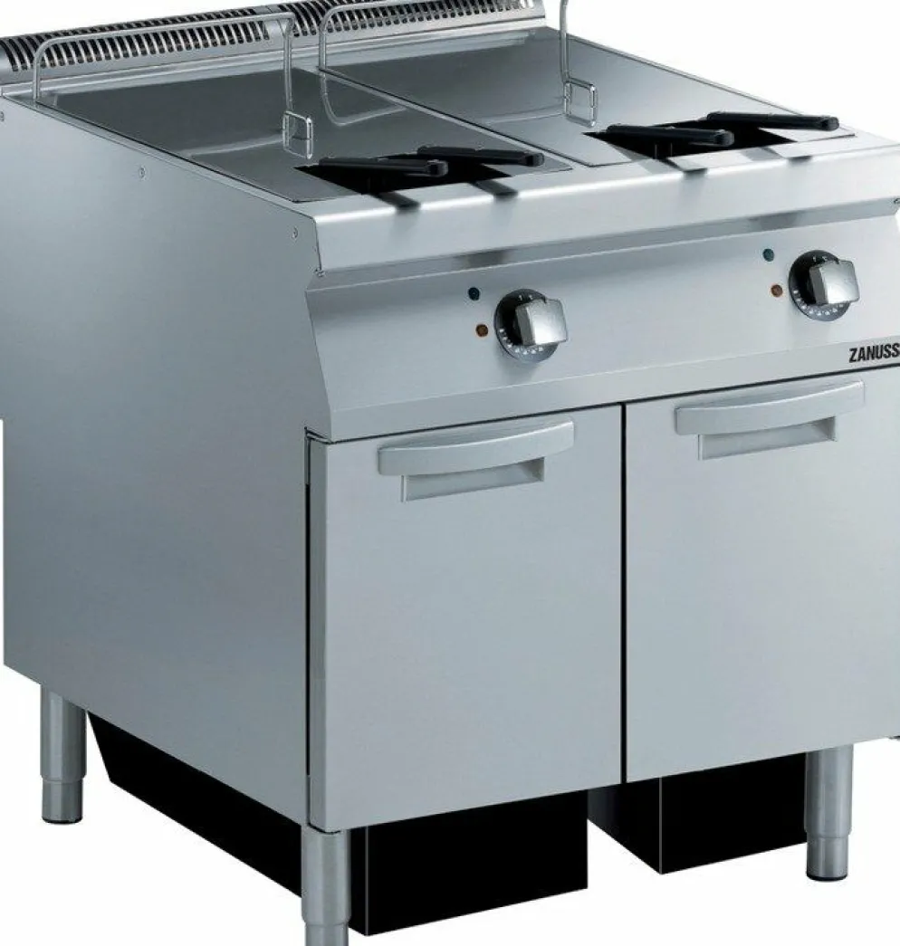 ZANUSSI Elektro Fritteuse EF9 2x23 L, 400V, 800 x 900 x 850 mm