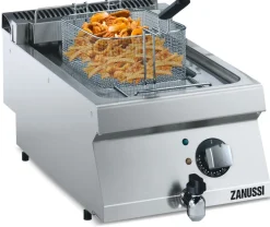 ZANUSSI Elektro Fritteuse EF7 12 L, 400V, 400 x 700 x 250 mm
