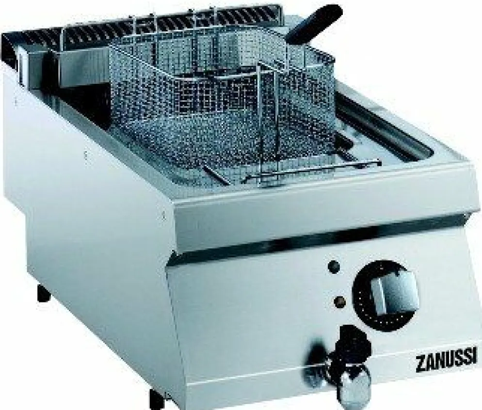 ZANUSSI Elektro Fritteuse EF7 12 L, 400V, 400 x 700 x 250 mm