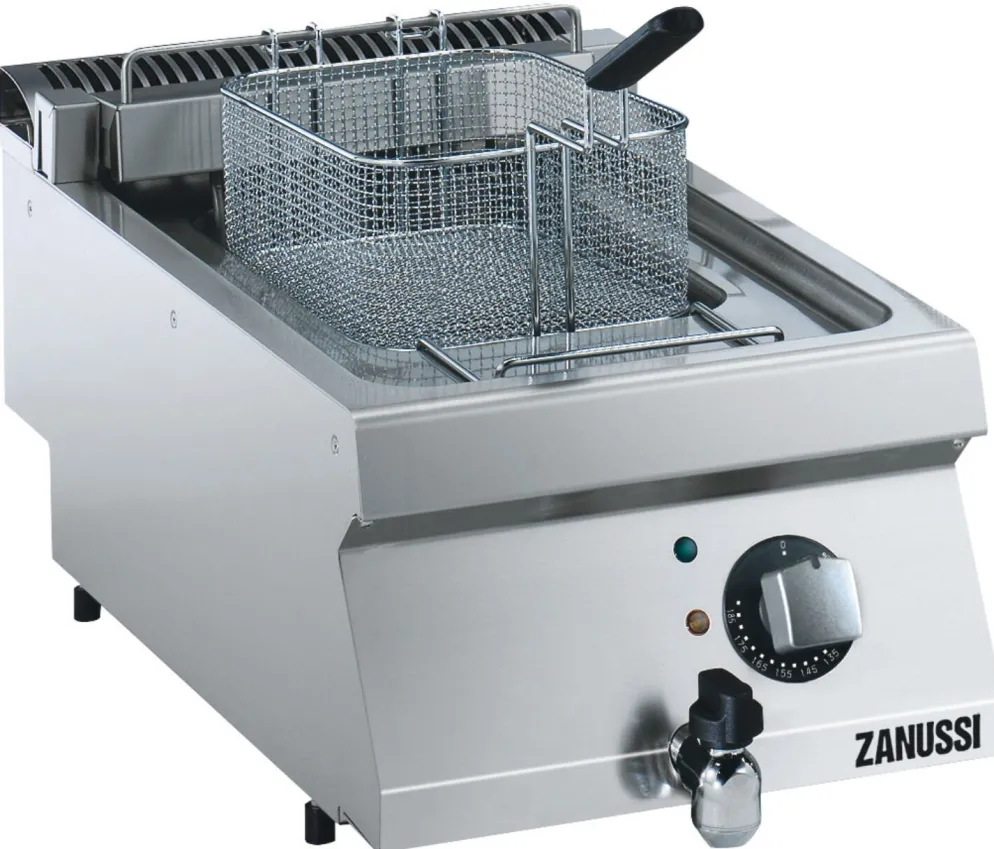 ZANUSSI Elektro Fritteuse EF7 12 L, 400V, 400 x 700 x 250 mm