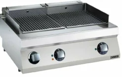ZANUSSI Elektro-Kontaktgrill ERG7/2HT-HP, 7.5kW 400V, Breite 800mm
