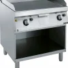 ZANUSSI Gas-Bratplatte GBP7 / GL2HUO, Chrom-Bratfläche glatt, 14 kW