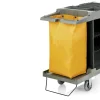 Zimmerservicewagen, 2 Wäschesäcke gelb, 2 x 70 Liter