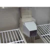Zubereitungstisch Pizzatisch 3-türig mit Kühlaufsatz für 8x GN1/6, Breite 1370mm