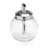 Zuckerspender Set, 260 ml, Ø 8,5 cm, Set á 6 Stück, Edelstahl, Glas