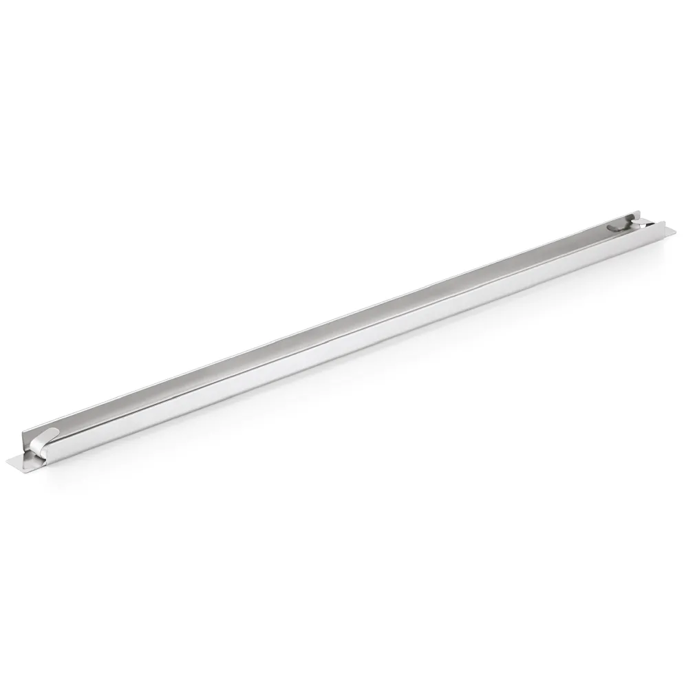 Zwischensteg, 53 cm, mit Klemmfeder, Chromnickelstahl